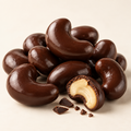 Nutbeads dark chocolate coated cashews with smooth polished coating